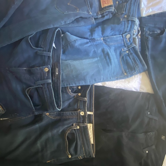 Lot 12 pairs designer skinny jeans 27 Paige AG - Picture 4 of 12